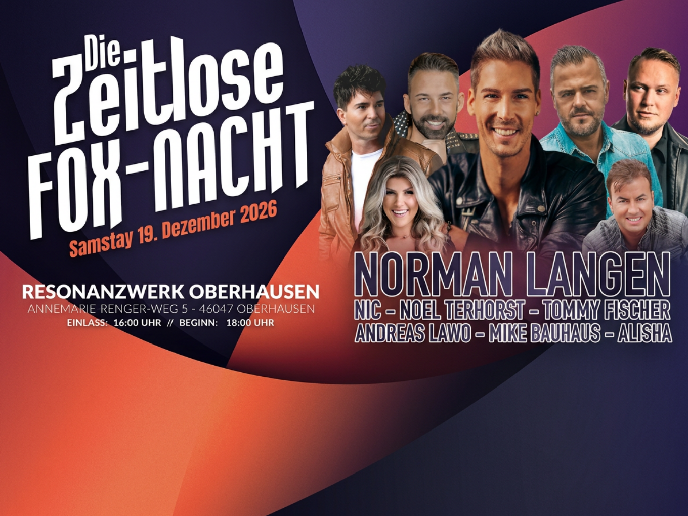 Die Zeitlose Fox-Nacht 19.12.2026